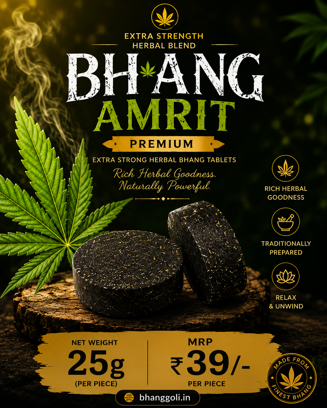 bhang amrit premium 25g